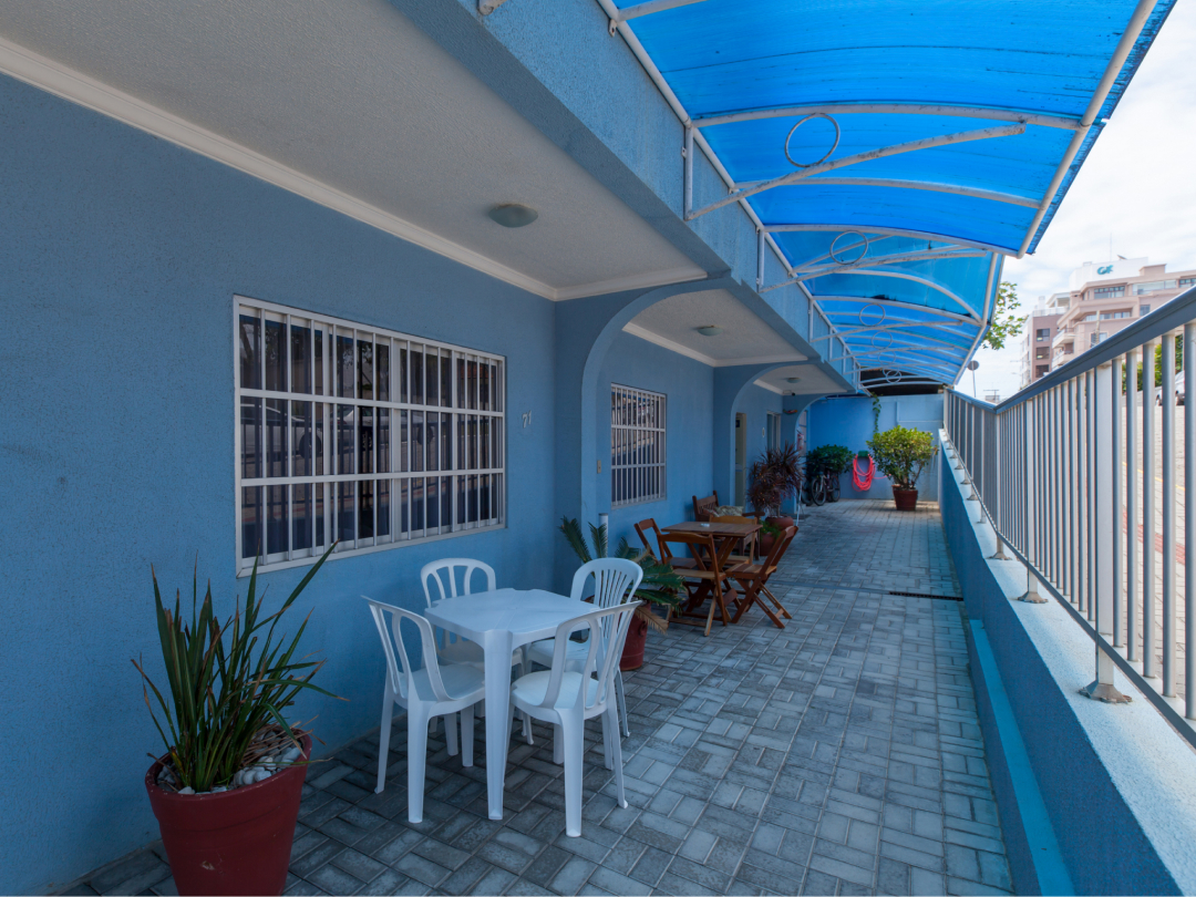 Foto do corredor de entrada do Bombinhas Praia Apart Hotel II
